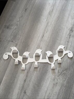 Bird hanging shelf  for jewelry , scarfs and more